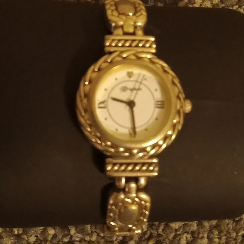 Brighton Vintage Nantucket women's silver tone watch